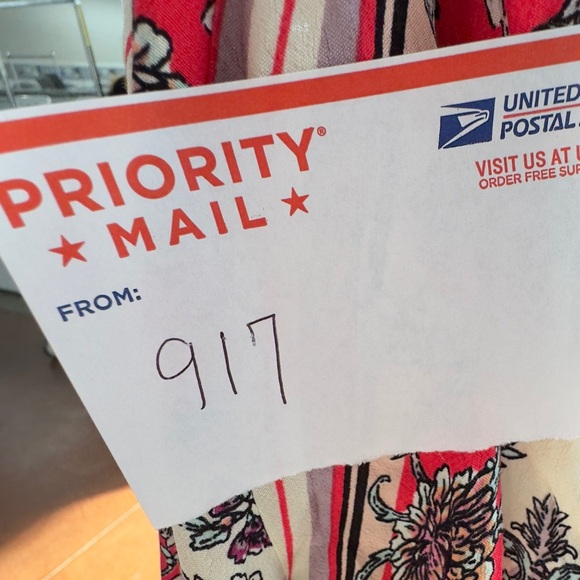 PLUS SIZE Womens RED FLORAL TIE FLARE SERAPE KIMONO CARDIGAN DUSTER 1X - Picture 5 of 5